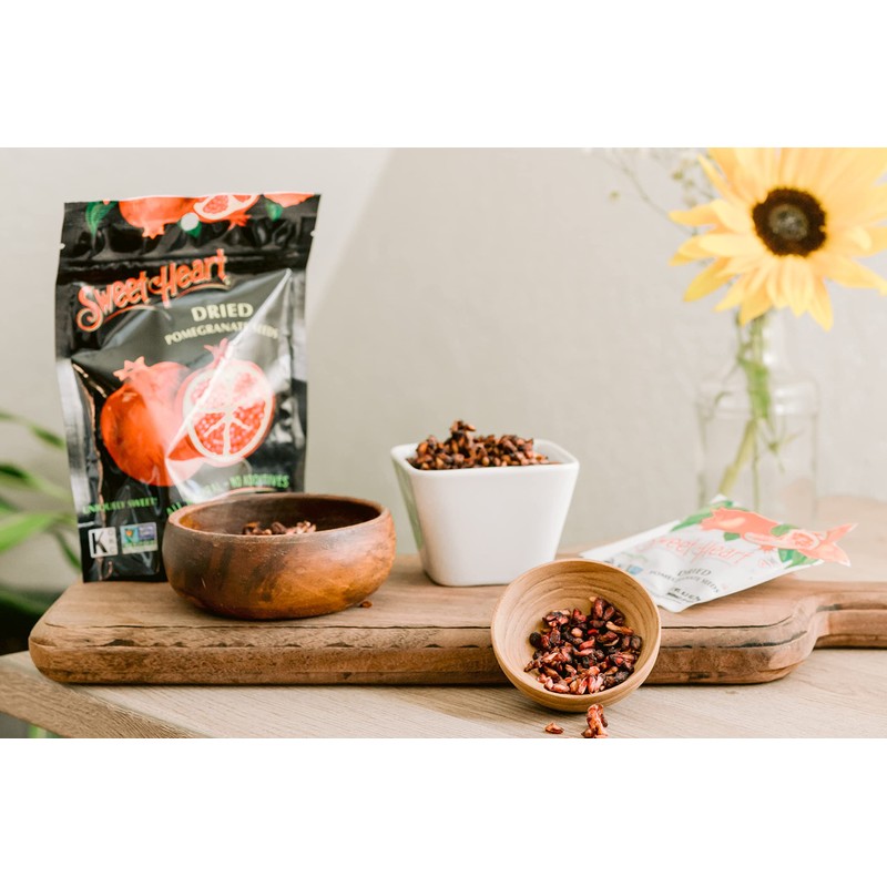 1 oz. SweetHeart Dried Pomegranate Seeds | All Natural, No