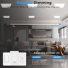 HONZIN 12 Pack 4 Inch Square Recessed Lighting, 5CCT Ultra