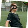 WHAMVOX Basketball Face Mask Lightweight Half Face with Elastic Band