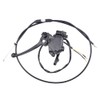 Minireen 7/8'' 22mm Thumb Throttle Cable Accelerator Dual Brake Lever