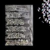 1200 Pieces Rhinestones Set, Nail Glitter, Sequins, 6 Sizes Nail