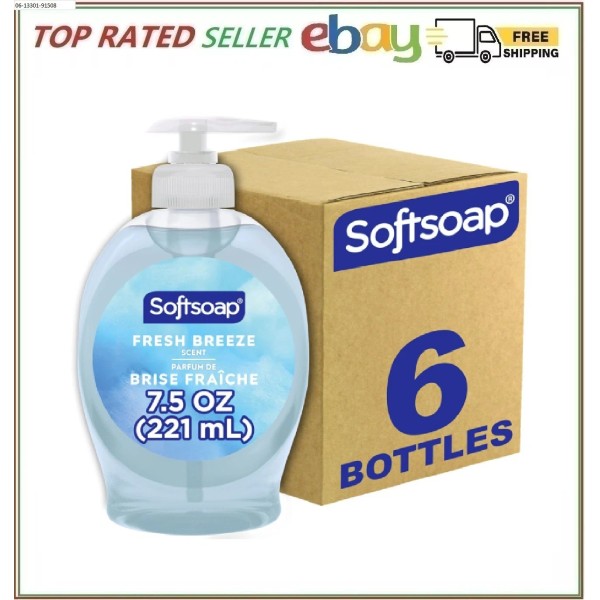 Softsoap Liquid Hand Soap, Fresh Breeze - 7.5 Fl Oz