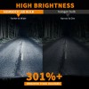 AUIMSOCO For Chevy Silverado 1500 2500HD Combo 9005 H11 LED