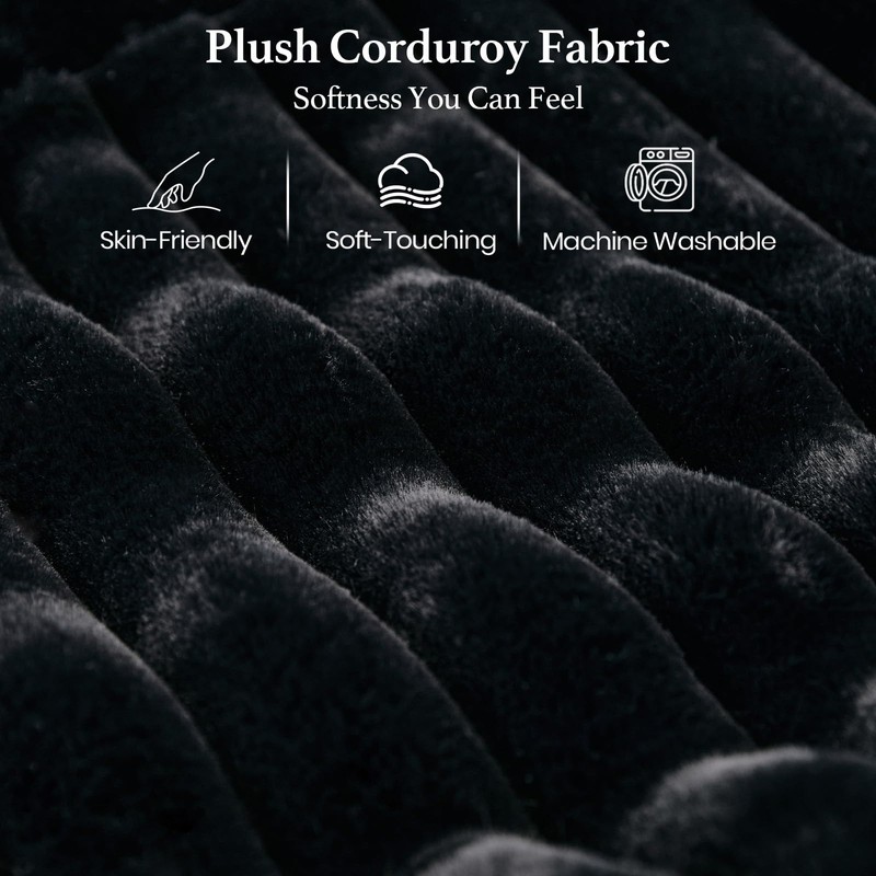 Belffin Plush Corduroy Modular Sectional Sofa Armrest Part Module for