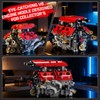 DOLIVE V8 Engine Model Kits that Runs, 1370PCS 8-Cylinder Engine