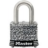 Master Lock 3SSKAD Padlock, Keyable, Outdoor, Weatherproof, Rustproof, Body Width