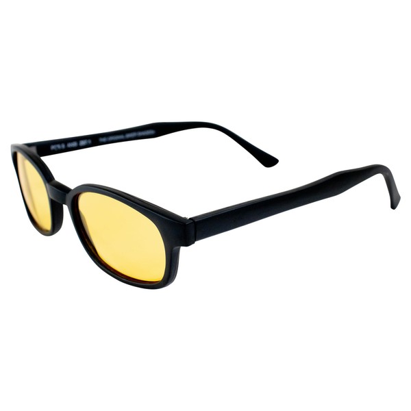 KD's X- Sunglasses with Yellow Lens 10112