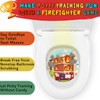 Faivykyd Potty Training with Firefighting Target, Cute Fireman Pee Light,