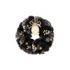 One Color Wreath M Wreath Black