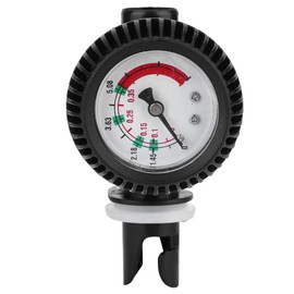 VBESTLIFE Inflatable Boat Air Pressure Gauge, PVC and Gel Gauge with 0-5 PSI Measuring Range Compatible with 6 Hole and 8 Hole Valve for Kayak Boat Surfboard Bed