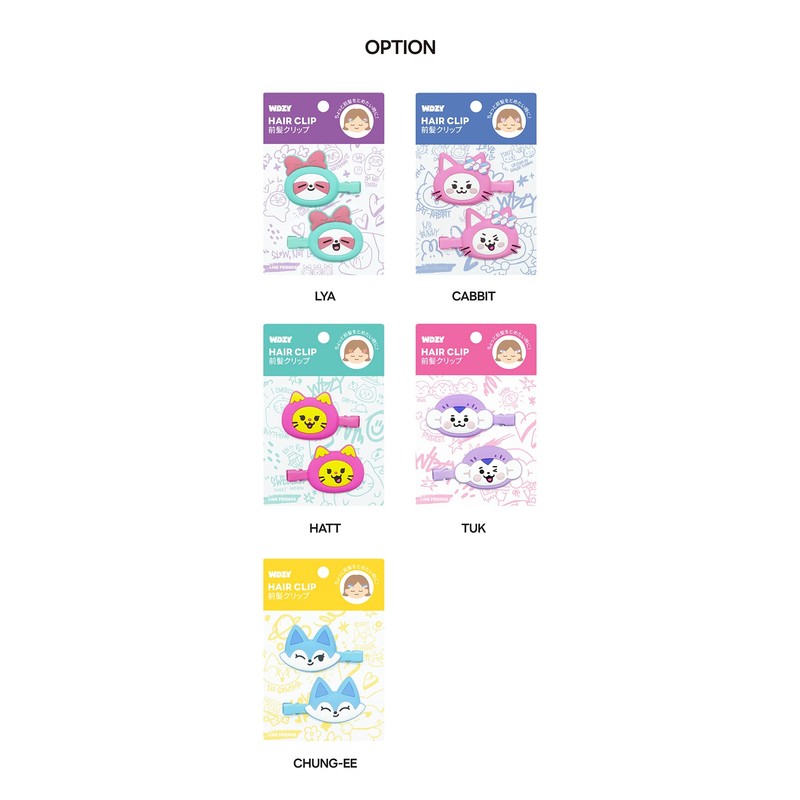 Solomon Shoji WDZY Hair Clip, HAIR CLIP LYA, WDZY-WHC-LY, Set