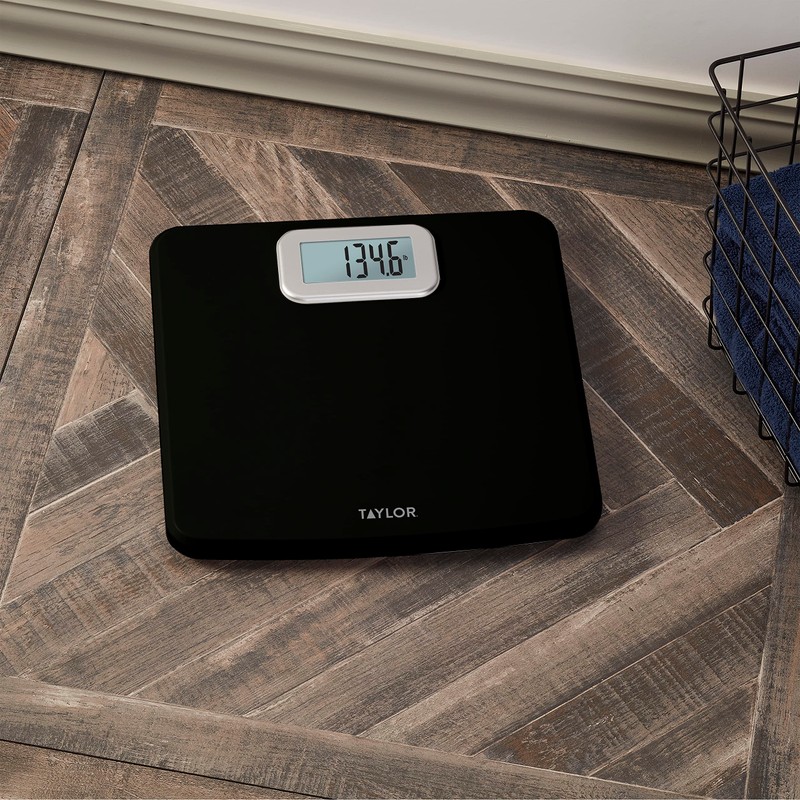 Taylor Digital Bath Scale with Antimicrobial Surface Protection, Bathroom Scale
