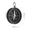 PATIKIL Pocket Compass, Survival Sports Navigation Compass with Key Ring
