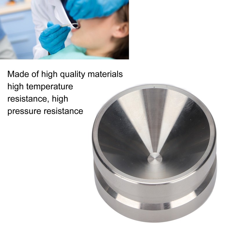Dental Bone Meal Cup Stainless Steel Matte Uncoated Sturdy Anti