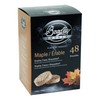 Bradley Smoker Maple Wood Bisquettes for Grilling & BBQ, 48 Pack