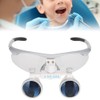 3.5X Head Wearing Dental Loupe Magnifier Adjustable Dentist Surgical Loupes