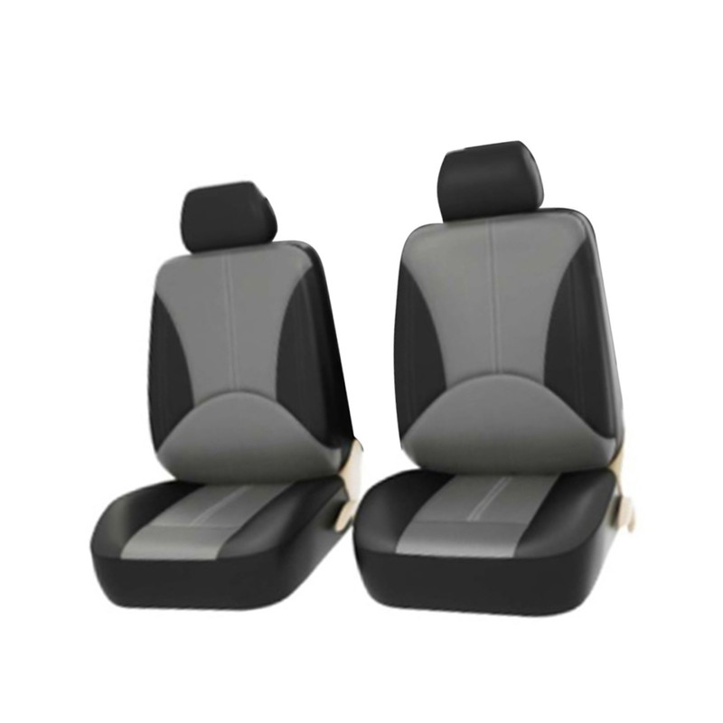 4 Pieces Car Seat Covers, Universal Breathable Leather Seat Protector