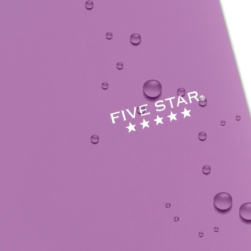 Five Star Spiral Notebook + Study App, 1 Subject, College