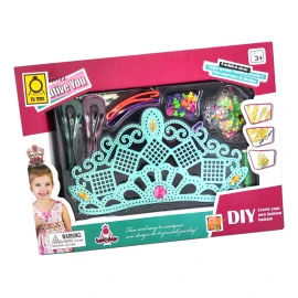 Tk Toy Tiara Diadema Diy Princesa Reina Juguete Disfraz Pedreria