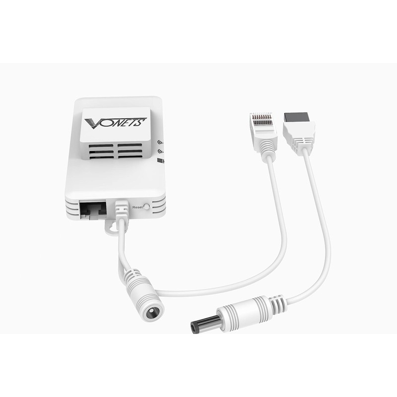 VONETS Industrial Dual-Band WiFi to Ethernet Adapter Wireless Bridge LAN