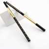 Ipetboom Sleek Compact Eyebrow Pencils 2pcs Waterproof Makeup Pens Black