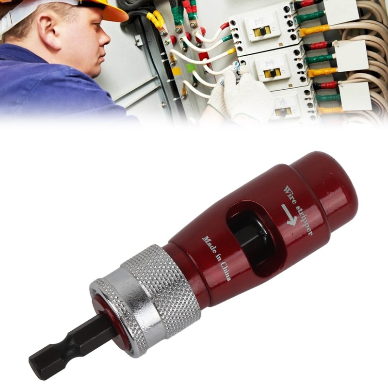 6 Square Cable Stripper Electrical Wire Stripping and Twisting Tool