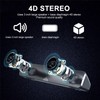 Small Speaker Computer Accessory Desktop Notebook Subwoofer 4D Stereo SADA