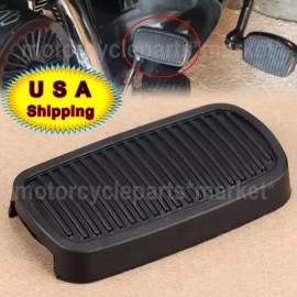 Unbranded Fit For Harley Touring Road Glide King Softail Trike Dyna Rubber Brake Pad Pedal