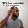 The Cut Buddy Original Shaping Tool, Clear Beard and Hairline