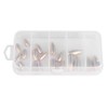 20Pcs Fishing Sinkers, Copper Brass Sinker Weights Casting Sinker Kit