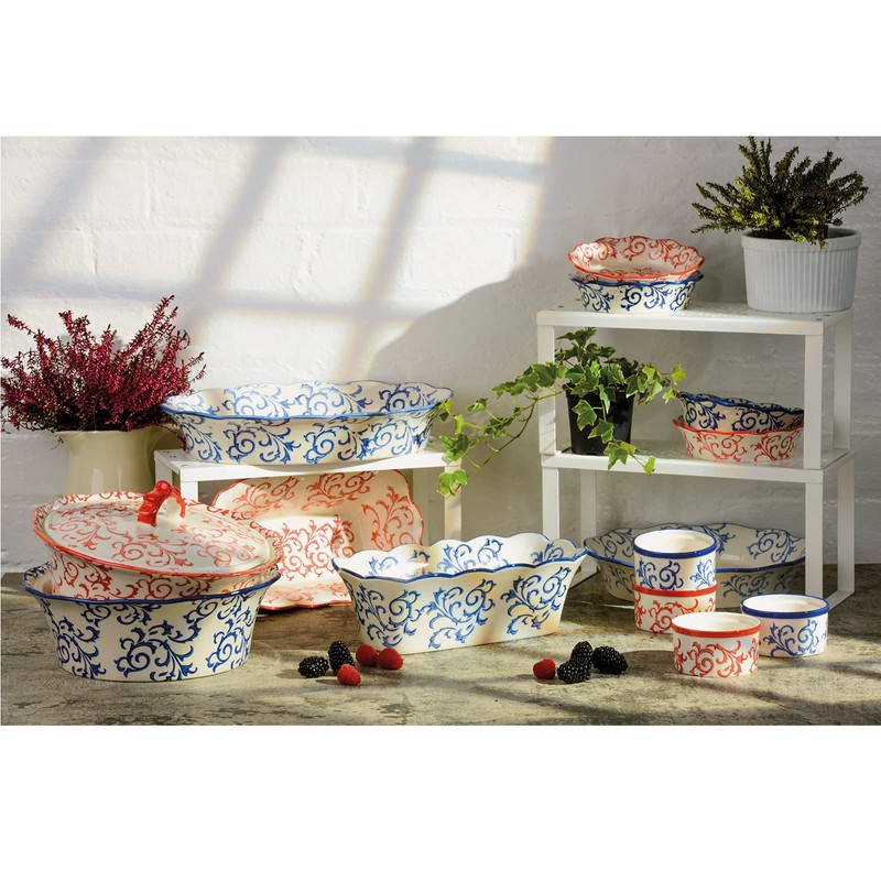 Heritage Pie Dish Blue