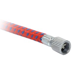 Tbest Bicycle Pump Tube, Bicycle Pump Extension Hose Inflator Tube Pump Tube Kit Needle Valve Connector Bicycle Tyre Inflator Accessories