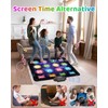 Gleamkid Dance Game Mat for Kids, LED Light-Up 12-Button Dance