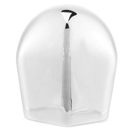 Round Horn Cover, Motorcycle Horn Cover Replacement Fit for Touring Models with Stock Horns 1993‑2018(Silver)