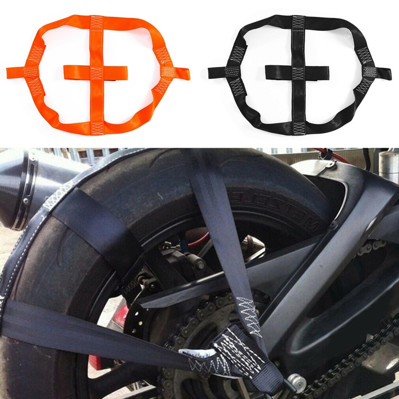 Ysemco Motorcycle Tire Wheel Fixing Belt Fixed Band Rear Wheel
