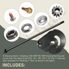 【55.5cm】 738-0919A 738-0919B Steering Shaft & 617-04094 Steering Gear Kit