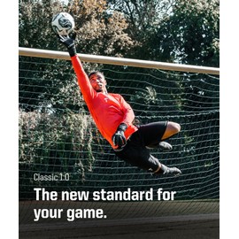 T1TAN Classic 1.0 Black-Out - Goalkeeper Gloves - Without Finger Protection - Soccer Goalkeeper Gloves - Size 7