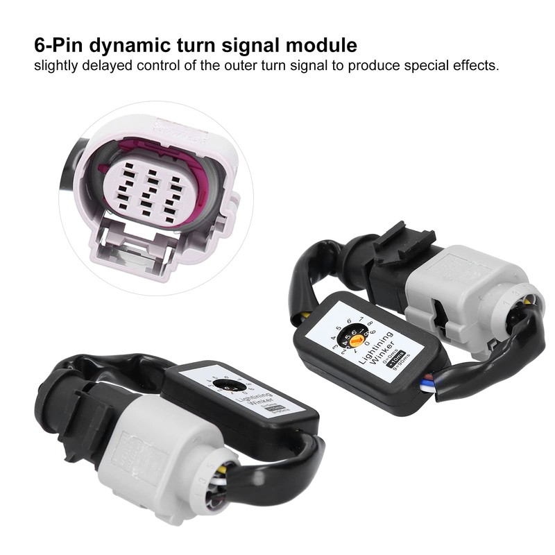 Car Dynamic Turn Module LED Taillights Dynamic Turn Adapter Wiring
