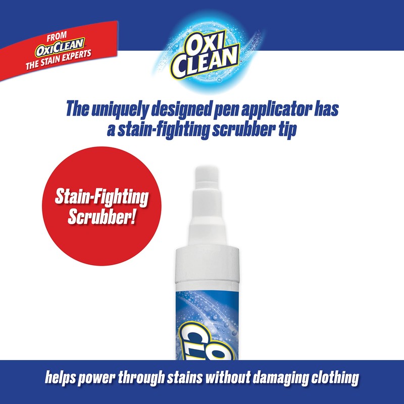 OxiClean On The Go Stain Remover Pen for Clothes, Portable