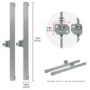 For Hisense New TV Stand Legs for Hisense 55" 65"