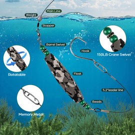 Catfish-Rig-for-Catfishing-Tackle-Santee-Cooper-Rig-for-Catfish Bait-Catfish-Rigs-for-Bank-Fishing-Chunky-Rigs-Catfish-Equipment