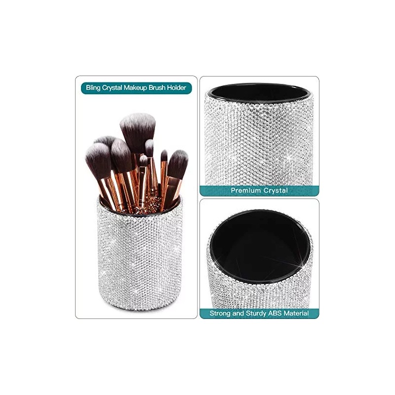OTOSTAR Organizador De Brochas De Maquillaje Otostar Bling Crystal