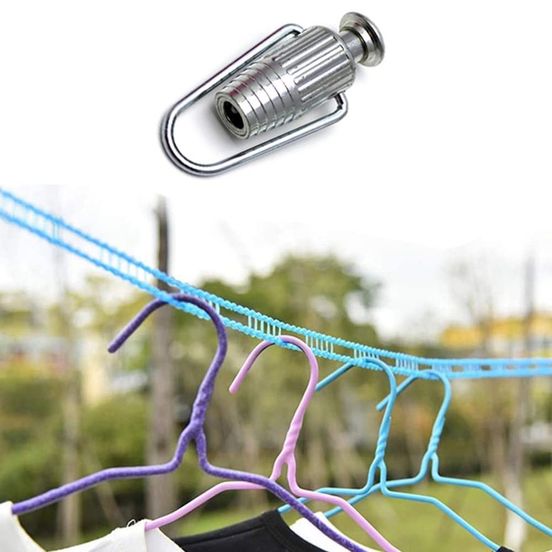 Lightweight Clothesline Tightener Clothes Line Grips Tools for Laundry Home