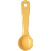 Carlisle 492104 Solid Short Handle Portion Control Spoon, 1 oz,