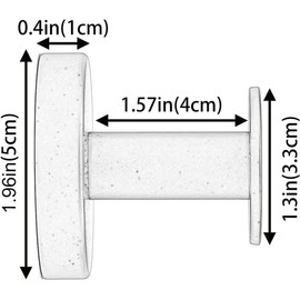 Beelee Brushed Gold Wall Hooks, 4-Pack Bathroom Towel Hooks, Robe Hooks, Gold Accessories, Heavy Duty Hat Rack Hangers, BA9777BG-4