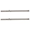 UpStart Components 2-Pack BBQ Gas Grill Tube Burner Replacement Parts