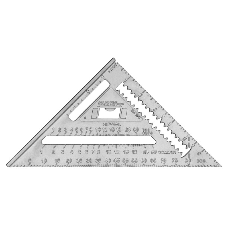 Johnson Level & Tool RAS-1B Johnny Square Professional Aluminum Rafter,