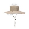 Bucket Hat Wide Brim UPF50+ Breathable Water Repellent with Adjustable