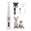 Pet Paw Trimmer, Electric Dog Paw Trimmer Rechargeable Waterproof Dog
