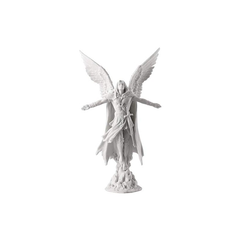 JFSM INC. Saint Michael Ascending Angel Statue Sculpture 11" Tall